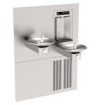 Haws Corporation - RIVIVE™ Hydration Station™ Chilled Recessed Bottle Filler with HI-LO Fountains - 1011HSA.8