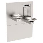 Haws Corporation - RIVIVE™ Hydration Station™ Recessed Bottle Filler with HI-LO Fountains - 1011HSA