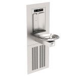 Haws Corporation - RIVIVE™ Hydration Station™ Chilled Recessed Bottle Filler with Fountain - 1001HSA.8