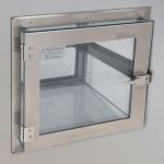 Terra Universal - Pass-Through; General-Use, 12Wx12Dx12H ID, Standard Wall Mount, Static-Dissipative PVC