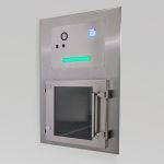 Terra Universal - Recirculating HEPA Filtration,CleanMount CleanSeam,18Wx24Dx18H ID,Flush Wall Mount,304 or 316 SS,22