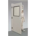 Terra Universal - Fire-Rated Door;Single Right Swing,32Wx80H,90 Min. Fire Rating,Cylindrical Lock Prep,10Wx10H Window