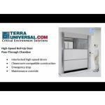 Terra Universal - Cleanroom, Roll-Up Door, High-Speed, Fabric