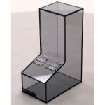 Terra Universal - Dispenser; Small Parts, Static Dissipative PVC, 5Wx8Dx11.5H, 1 Compartment, Benchtop/Wall Mount