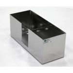 Terra Universal - Dispenser; Cleanroom Bootie, 304 Stainless Steel, 15Wx6Dx6H, 1 Compartment, Benchtop