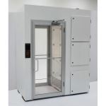 Terra Universal - Air Shower; Low-Profile, 79.25" W x 80" D x 90" H, Stainless Steel, PLC, Email Alert