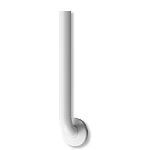 American Specialties, Inc. - 3801-18w Snap Flange Grab Bars With White Powder Coated Finish - 18″ Length
