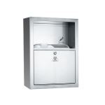 American Specialties, Inc. - 0548-9 Stainless Steel Sharps Disposal Cabinet - Surface Mounted (container not included)