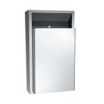 American Specialties, Inc. - 0458-9 Traditional™ Waste Receptacle (8” proj., 4” rec.) - Surface Mounted