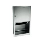 American Specialties, Inc. - 045210A Traditional™ Automatic Roll Paper Towel Dispenser, Battery Operated - Recessed