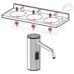 American Specialties, Inc. - 0388 Top Fill, Multi-Feed Liquid Soap Dispensers