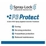 Spray-Lock Concrete Protection - P3 Protect Concrete Treatment