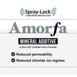 Spray-Lock Concrete Protection - Amorfa Permeability Reducing Additive