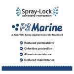 Spray-Lock Concrete Protection - P3 Marine Concrete Treatment