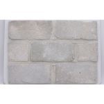 Metro Brick & Stone Co. - Castle Grey 4×8 Hand Thrown Handmade Brick