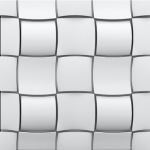 Decorative Ceiling Tiles - Rubik 2ft. x 2ft. Seamless Glue-up 3D Wall Panels (48 Sq. Ft. / Pack)