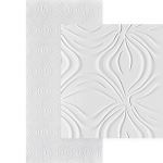 Decorative Ceiling Tiles - Dogwood MirroFlex 4x8 Glue Up PVC 3D Wall Panels