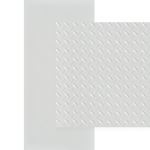Decorative Ceiling Tiles - Diamond Plate Vinyl MirroFlex 4x8 Glue Up PVC 3D Wall Panels