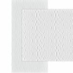 Decorative Ceiling Tiles - Gobi vertical MirroFlex 4x8 / 4x10 Glue Up PVC 3D Wall Panels