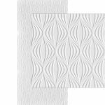 Decorative Ceiling Tiles - Shallot MirroFlex 4x8 / 4x10 Glue Up PVC 3D Wall Panels