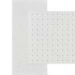 Decorative Ceiling Tiles - Dome 1 MirroFlex 4x8 Glue Up PVC 3D Wall Panels