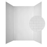 Decorative Ceiling Tiles - Subway Tile Shower Wall Panels Surround