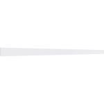 Decorative Ceiling Tiles - Flat Top Rail PVC Wainscot Moulding
