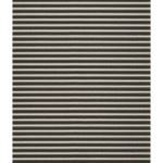 Decorative Ceiling Tiles - Horizontal Corrugated Stainless Steel Numetal Aluminum Laminate Sheet 4ft. x 8ft. 603 256