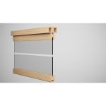 WoodnLite Doors & Sidelites - TSL2HS-BSL Sidelite Rails & Wide Header
