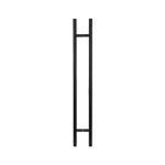 WoodnLite Doors & Sidelites - 48″ Ladder Pull With 36 ” Center To Center Posts - Matte Black