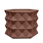 Jackson Pottery Pro - JCS-86694 Topaz Hex Planter, 28 in. Cast Stone / Concrete Planters