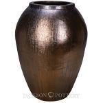 Jackson Pottery Pro - DG-3 Gold Urn, 25 in. Outdoor Planters