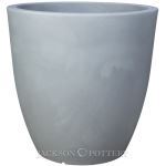 Jackson Pottery Pro - 24 in. Tall Orion Planter - Aged Stone Outdoor Planters