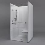 Freedom Showers By AP - ADA Transfer Shower, 40" x 38", Left Valve - Model: APFQ3637BF3PL
