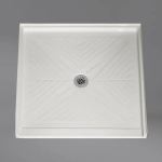 Freedom Showers By AP - 39" x 39", ADA Transfer Shower Base, Acrylic - Model: APA3939BFPAN