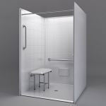 Freedom Showers By AP - 50" x 50" Freedom Accessible Shower - Mode: APF5050BF5P