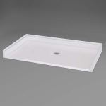 Freedom Showers By AP - Accessible Shower Pan, 60" x 36", Center drain, INSPIRE - Model: APX6036BFPC