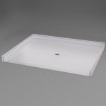 Freedom Showers By AP - 60" x 49" Freedom Accessible Shower Pan - Model: APF6048BFPAN