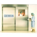 Horton Automatics - Cleanroom Sterile Cladded Slide Door
