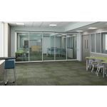Hufcor, Inc. - Acoustic Slide Glasswall - GF Series