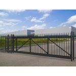 Ameristar Fence Products - TransPort Traverse II Industrial Cantilever Gate