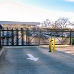 Ameristar Fence Products - TransPort IS High Security Cantilever Gate
