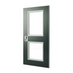 Special-Lite - SL-20 Sandstone Texture FRP Aluminum Hybrid Door