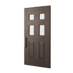 Special-Lite - SL-18 6-Panel Wood Grain FRP Aluminum Hybrid Door