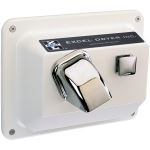Excel Dryer, Inc. - Hands On™ Series Recessed Mounted, White Painted Cover Hand and Hair Dryer