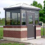 Little Buildings, Inc. - Guard Booth LB810R2B-SSR 8'x10' - Security Booth