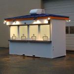 Little Buildings, Inc. - Ticket Booth 4 Window Model #512 UNIV