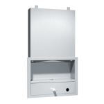 American Specialties, Inc. - 0431 All Purpose Cabinet (Concealed Body for Mounting Behind Mirrors) - Shelves, Towel