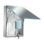 American Specialties, Inc. - 0661-T Velare™ BTM System - Stainless Steel Cabinet with Frameless Mirror, Liquid Soap