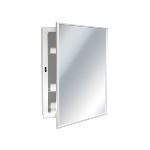 American Specialties, Inc. - 8339 Medicine Cabinet - Surface Mounted, Enameled Steel - 16”w X 22”h